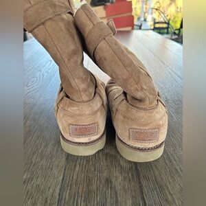 UGG Brown Suede Waterproof Footwear